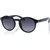 Superdry Sonnenbrille Modell 996071 Form Rund, Logoschriftzug auf Bügel, Kunststofffassung
