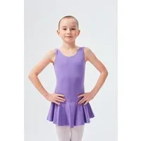 tanzmuster Bodykleid Ballett Trikot Nora mit Röckchen Ballettkleid für Mädchen aus wunderbar weichem Baumwollmaterial
