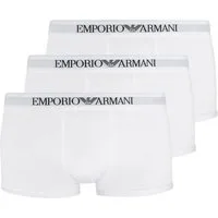 Emporio Armani Trunk Pure Cotton (3-St) ohne störende Gesäßnaht