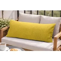 Amilian Dekokissen 40x80 cm mit Füllung - Sofakissen, Zierkissen - Couchkissen, 1 Stück - weich, formstabil, pflegeleicht und waschbar