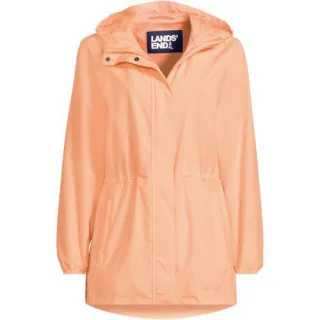 Wasserdichte Regenjacke SQUALL mit Packfach für Damen, Damen, size: regular, Orange, Polyester, by Lands' End