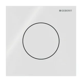 Geberit Typ 40 Urinal-Steuerung 116014SI1 pneumatisch, Round, weiß