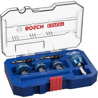 Bosch EXPERT Sheet Metal Power Change Plus Lochsägen, 22, 25, 32 x 5 mm, 6-teiliges Set - 2608901963