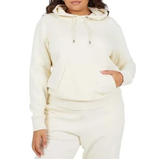 Brave Soul - Kapuzenpullover für Damen, Langärmlig (Cremefarbe)