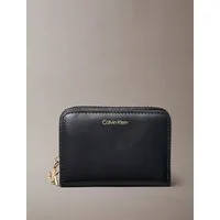 Calvin Klein Geldbörse CK PULLER MEDIUM FLAP ZIP AROUND, Damen Geldbörse, Portemonnaie mit CK-Schmuck-Logo