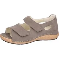 Waldläufer K-Heliett Sandale, Sommerschuh, Sandalette, Keilabsatz, in Komfortweite K (extraweit)