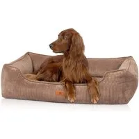 Knuffelwuff Tierbett Hundebett aus Cord Nunavut, Orthopädisch