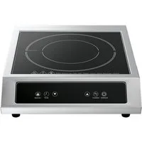 B&S Einzel-Induktionskochplatte Profi Induktionsplatte 3500W Edelstahlgehäuse - 11 Leisstungstufen