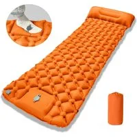 SIKAINI Trekkingmatte Camping-Luftmatratze für Outdoor & Reisen, (Komfortabel & strapazierfähig Vielseitig einsetzbar), Verbindbares Design Kompakt & tragbar