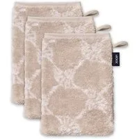 JOOP! Waschlappen Unisex Waschlappen 3er Pack Baumwolle Doubleface, Frottier (Packung, 3-St)