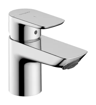 Hansgrohe Waschtischmischer 70 Neovis Q CoolStart und Metall Push-Open Ablaufgarnitur chrom,71356000 71356000