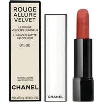 CHANEL Lippenstift Rouge Lippenstift Allure Velvet 01:00 Luminous Matte