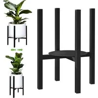 TUWENA Blumenständer Blumenständer Verstellbarer, Pflanzenständer Metall, Blumenhocker, Schwerlast-Halterungsgestell mit Tabletts für verschiedene Topfgrößen