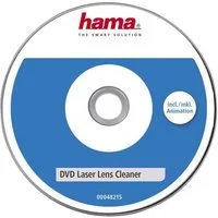 Hama Reinigungs-CD DVD Reinigungsdisc Deluxe Lens Cleaner Animation, für Laufwerk Laser Linsen Linse Reinigungs-CD DVD Blu-Ray Player PC