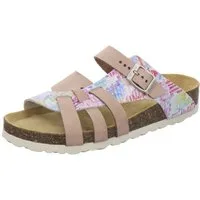 AFS-Schuhe 212236 Kralle Pantolette für Damen mit Fußbett, bequeme Sandalen aus Leder