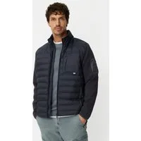 camel active Blouson mit Stehkragen Langarm Markenlogo