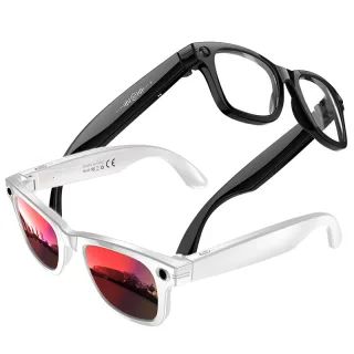 W620 AI Real Time Translation Smart Glasses with EIS Anti-shake ENC Dual Mic Noise Cancellation WiFi bluetooth Call IP66