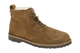 Birkenstock 1028086 BS Uppsala_D Damen Stiefeletten Braun - dark tea mit Lamm...
