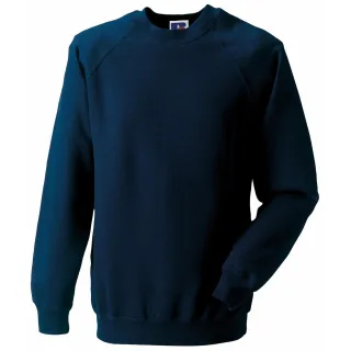 Russell - "Spotshield" Sweatshirt für Herren Raglanärmel (Dunkelblau)
