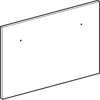 Geberit Schubladenfront Eiche 597519000