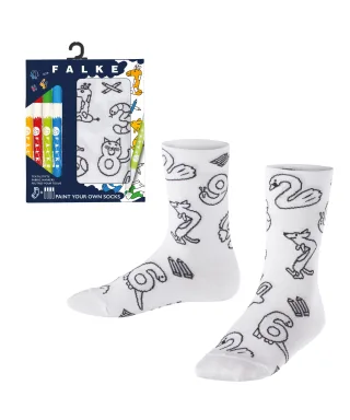 FALKE - FALKE Animal Number Paint Set Kinder white - Gr. - 20.5