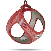Curli Hunde-Geschirr Curli Vest Geschirr Merino curli Clasp Rot S