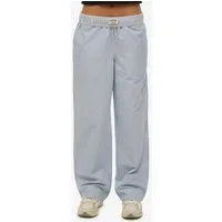 Superdry Cargohose COTTON STRIPE ELASTIC TROUSER aus Baumwolle und Jersey, Relaxed Fit, gestreifte Optik