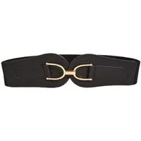 Zaewry Taillengürtel Damen Breiter Elastischer Taillengürtel Vintage Stretchy Kleid Gürtel Hüftgürtel mit Schnalle