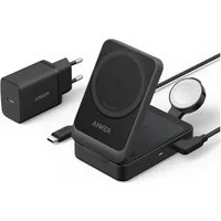 Anker MagGo Wireless Charging Station (Foldable 3-in-1) Wireless Charger