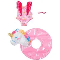 Baby Born Puppenkleidung Schwimm-Set Einhorn 43 cm (Set)