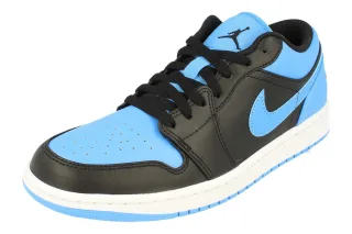 Nike Air Jordan 1 Niedrig Männer Schwarz Turnschuhe