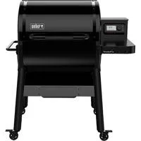 Pelletgrill SmokeFire EPX4, STEALTH Edition schwarz, 45 x 61cm, mit CRAFTED Basis-Rahmen