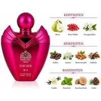 Fine Perfumery London Eau de Parfum Majestic No. 4 Coffee Vanilla Jasmine Eau de Parfum 100 ml