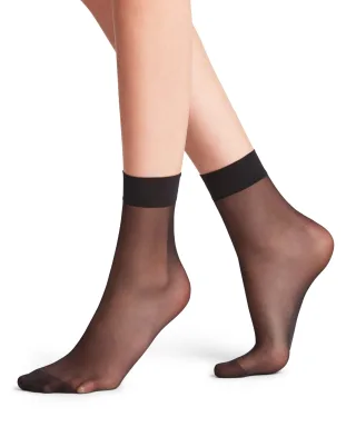 FALKE - FALKE Seidenglatt 15 DEN Damen black - Gr. - 36.5