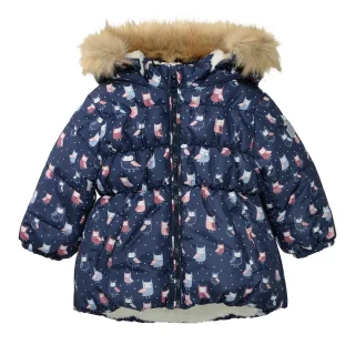 STACCATO - Jacke mit Eulen-Allover-Print marine aop - Gr. - 86