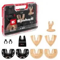 Multitool-Set 10-teilig, in XL-PLUS-CASE, Schleifscheibe für Multifunktionswerkzeuge