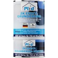 plid Haftgrund 2K Epoxy-Haftvermittler – 750 ml Grundierung für Beton & Garage, Hohe Haftfestigkeit