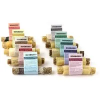 DOGBOSS DOGBOSS 100% Natur gefüllte Kaurollen, hergestellt in EU 10er Probierset 13 cm, Snack für: Hunde