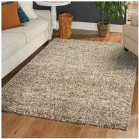 Vimoda Hochflor-Teppich LUX Shaggy Hochwertige Premium Qualität, Rechteckig, Höhe: 30 mm, Läufer hochflor Shaggy Einfarbig extra Dicht & weich für Wohnzimmer