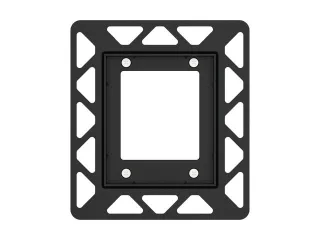 Tece Urinal-Einbaurahmen für flächenbündige Montage Schwarz, 9242647 9242647