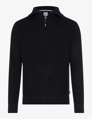 Brax Herren Strickpullover Style SÖREN navy, dunkelblau, Gr. 4XL