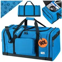 monzana Reisetasche, MONZANA® Reisetasche 90L 70x35x35cm Weekender Duffle Bag Sporttasche