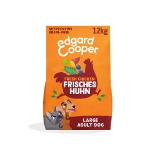 Edgard & Cooper Hundefutter, für ausgewachsene Hunde, Freilandhuhn 12 kg