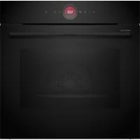 BOSCH Backofen Serie 8 HBG972KB1, Einbau-Backofen, 60 x 60 cm, Schwarz, EEK: A+, mit Teleskopauszug nachrüstbar, Pyrolyse-Selbstreinigung