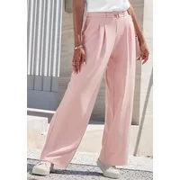LASCANA Schlupfhose aus bügelfreier Ware mit weitem Bein Sommerhose, sommerlich elegant, Business chic