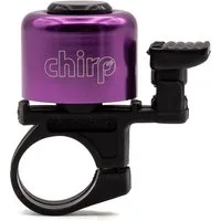 Chirp Fahrradklingel Minibell, violett eloxiert