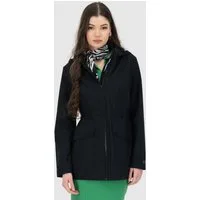 Alife & Kickin Parka LeiaAKA mit Kapuze, aufgesetzten Taschen und Band zum Taillieren