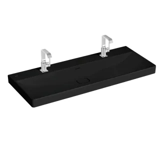 VitrA New Metropole Doppelwaschtisch wandgebunden rechteckig 120 x 47 cm 1 Becken,7530B483-7212 7530B483-7212