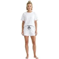 simaranda Jogginganzug Damen Jogginganzug 2502 36-40 Weiß