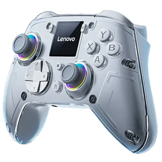 Lenovo X01 Tri-mode Wireless Gaming Controller with 1.44-inch Interactive Display Dual Hall Joysticks and Dual Hall Trig